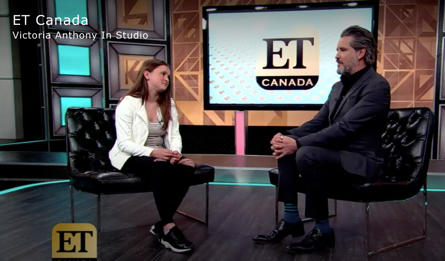 ET Canada – Victoria Anthony in studio